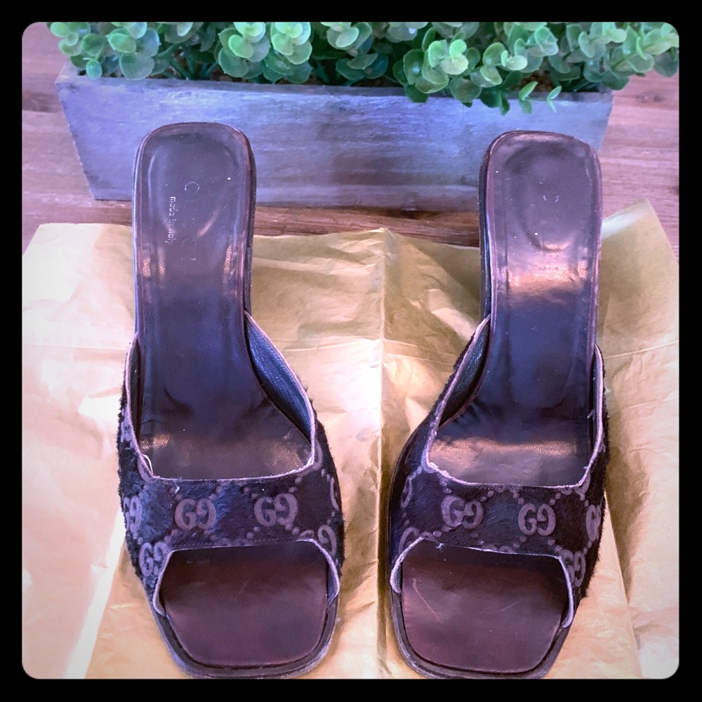 GUCCI...,VINTAGE - Chocolate PONY HAIR!
